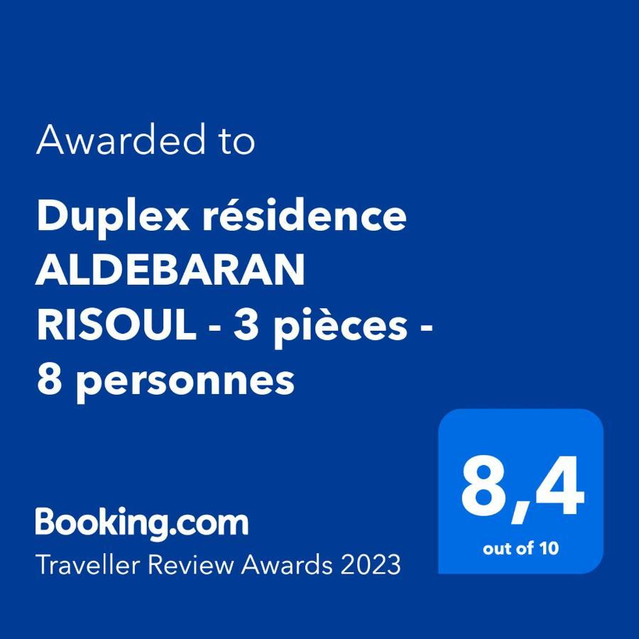 Duplex Residence Aldebaran Risoul - 3 Pieces - 8 Personnes Exterior foto